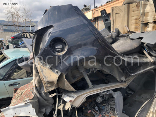 Opel Corsa D Sağ arka çamurluk siyah hatasız orjinal çıkma
