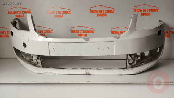 Skoda octavia ön tampon orijinal çıkma beyaz 2013 - 2017