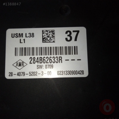 Renault Fluence çıkma sigorta kutusu 284B62633R