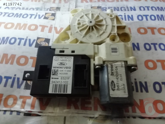 942412-102 FORD FOCUS SAĞ ARKA CAM KALDIRMA MOTORU