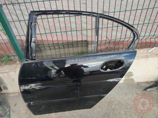 BMW 7 Serisi E65 Sol Arka Kapı Siyah