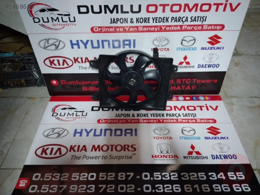 ACCENT KLİMA RADYATÖR FANI KOMPLE OTOMATİK VİTES 97730-25100