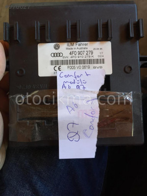 4F0910279K Audi Q7 A6 Comfort Modülü hatasız orjinal