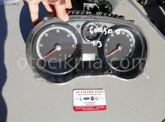OPEL CORSA D 1.3 KM SAATİ P0013372999