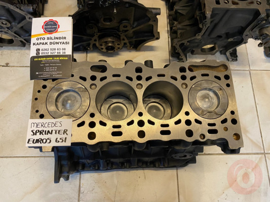 Mercedes Sprinter Euro5 651 Yarım Motor Sıfır Rektifiye orj