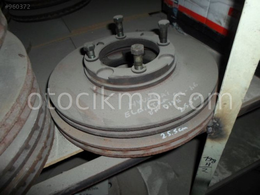 FREN DİSKİ HAVALI ÖN DİSK HYUNDAİ ELENTRA 92- 1.6 25.5 CM