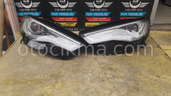 Audi A6 Üstten Led Sağ Sol Takım Far Dolu