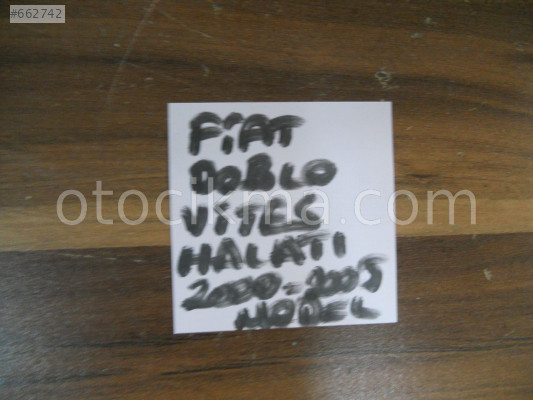 FİAT DOBLO VİTES TOPUZU 2000-2005 MODEL ORJİNAL ÇIKMA