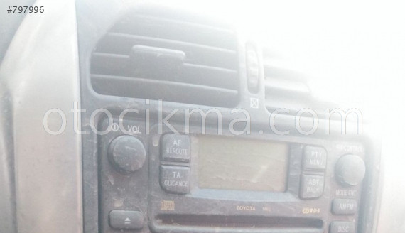 2006 TOYOTA RAV4 ÇIKMA KLİMA ÜFLEME IZGARA MEVCUTTUR.