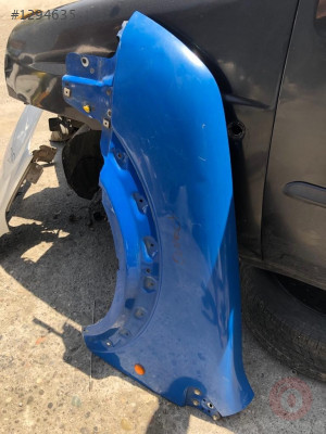 Ford Connect Sol Ön Çamurluk Mavi Hatasız Orjinal Çıkma