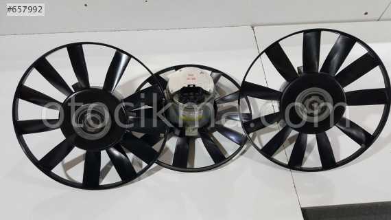 357 959 455J VOLKSWAGEN PASSAT FAN MOTORU BEYİNLİ KAYIŞLI