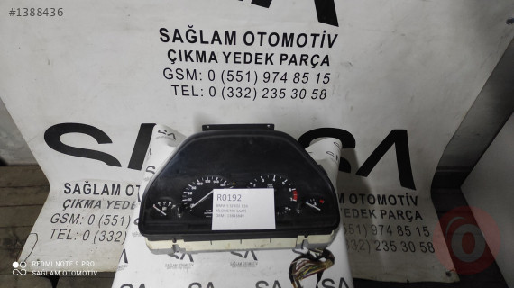 OEM; 13843849  BMW 5 SERİSİ E34 KİLOMETRE SAATİ