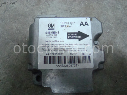 opel astra g-zafira airbag beyni 13261677