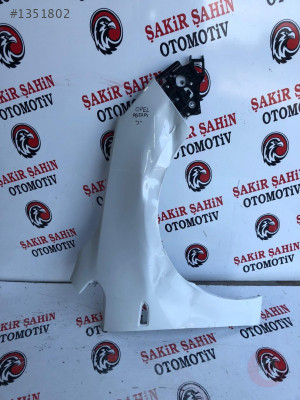 opel astra j çamurluk çıkma parça