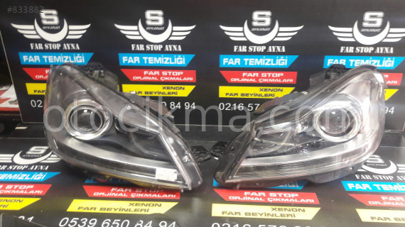Mercedes C Seri w204 Makyajlı Kasa Xenon Led Takım Far