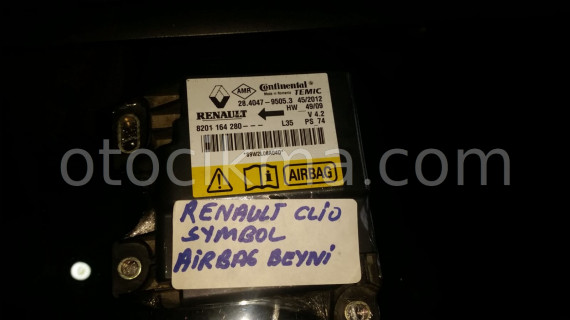 Renault Clio Symbol Airbag Beyni 8201164280 S9W2L06A04Q