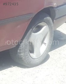 1991-1996 fiat tempra 1.6 stw çıkma sol arka jant lastik