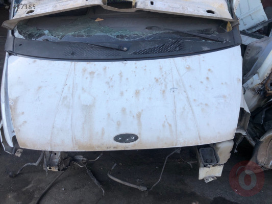 Transit V184 Çıkma Ön Kaput Beyaz