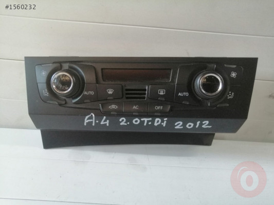 AUDİ A4 2.0TDİ 2012 KLİMA KONTROL PANELİ ORJİNAL ÇIKMA-ÜNSAL