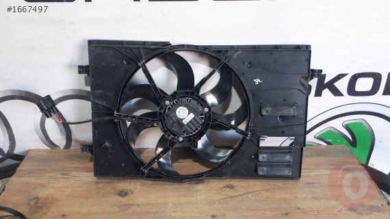 AUDİ A4 FAN MOTORU 5Q0959455bf ORJİNAL ÇIKMA PARÇA