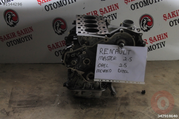 2003-2004 RENAULT MASTER 2.5 KOMPLE MOTOR