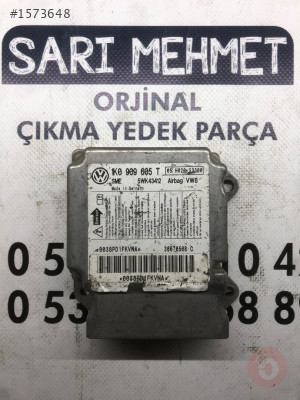 ÇIKMA VW JETTA AİRBAG BEYNİ 1K0909605T - 1K0 909 605 T