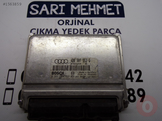 ÇIKMA AUDİ A4 MOTOR BEYNİ 4B0907552G - 4B0 907 552 G