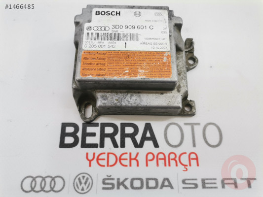 VOLKSWAGEN TOUAREG 2002-2013 AİRBAG BEYNİ 3D0909601C