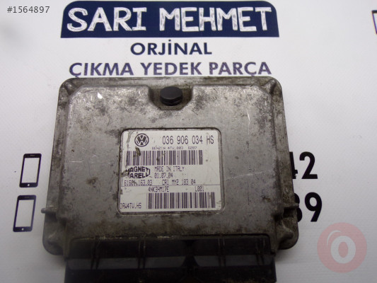 ÇIKMA VW POLO 1.4 MOTOR BEYNİ 036906034HS - 036 906 034 HS