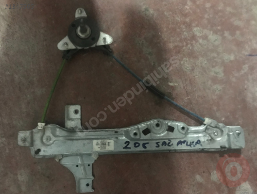 PEUGEOT 206 SAĞ ARKA CAM KRİKOSU