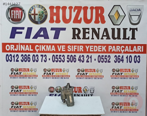 RENAULT MEGANE 2-3 ÇIKMA ORİJİNAL MARŞ DİNAMOSU