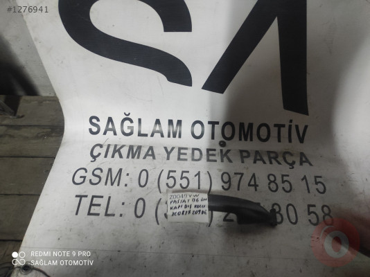 OEM; 3C0837209DE  VW PASSAT B6 ÇIKMA  ÖN DIŞ KAPI KOLU