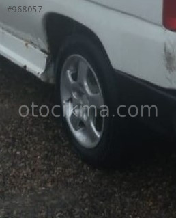 2002 model peugeot expert 1.9 dizel çıkma takım çelik jant