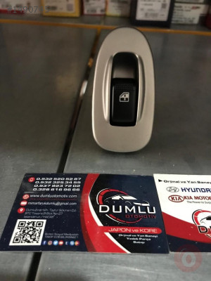 KİA SHUMA ÖN SAĞ CAM DÜĞME-(0K2N166360D-A)