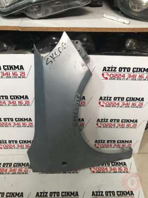 SKODA FABİA SAĞ ÖN ÇAMURLUK ORJİNAL ÇIKMA