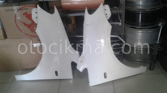 caddy sağ sol çamurluk 2010-15 orjinal çıkma parça