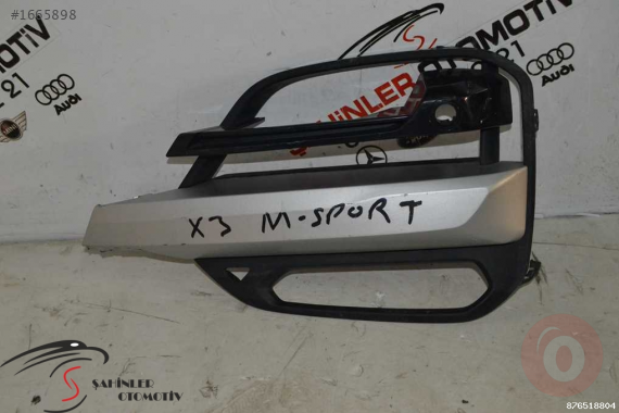 BMW X3 G01 SİS KAPAĞI M SPORT SAĞ SİS FAR KAPAĞI