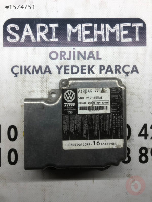 ÇIKMA VW PASSAT AİRBAG BEYNİ 5N0959655AE - 5N0 959 655 AE