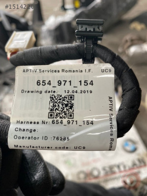 654971154 skoda scala 2020 orta konsol çakmaklık şarj yuvası