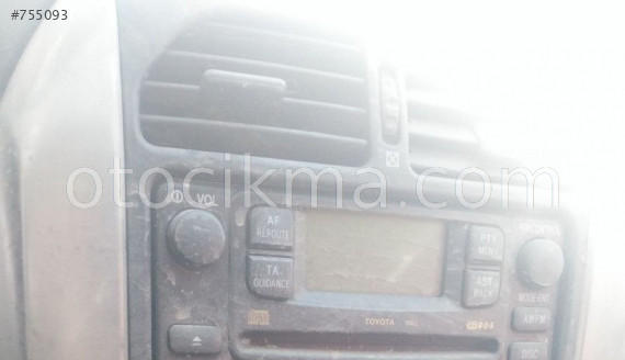 2006 TOYATA RAV 4 2.0 BENZİNLİ ÜFLEME IZGARASI ÇIKMA.