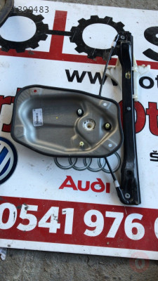 1K4839402E 1K0959704K jetta golf 5 sağ arka kapı cam krikosu
