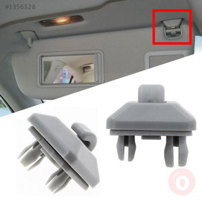 A1 A3 A4 A5 Q2 Q5 TT  GÜNEŞLİK KLİPSİ (GRİ)  8W0857562A 1YE