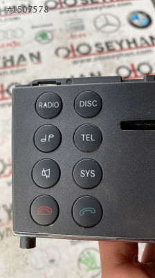 mercedes C180 W204 göğüs telefon radyo teyp tuş takımı