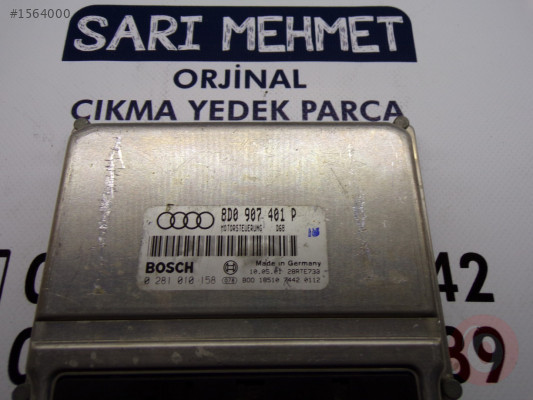 ÇIKMA AUDİ A4 2.5 TDI MOTOR BEYNİ 8D0907401P - 8D0 907 401 P