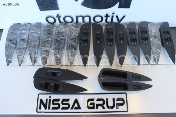 NİSSAN QASHQAİ 2014 SOL CAM KONTROL DÜĞME ÇIKMA  YEDEK PARÇA