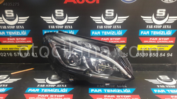 Mercedes C Seri W205 Kasa Xenon Çift Mercek Sağ Far