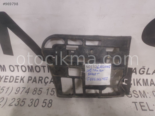 RENAULT LAGUNA 2 SAĞ TAMPON BRAKETİ OEM; G000146983