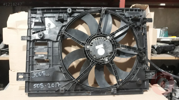PEUGEOT 3008 2017 MODEL 1.6 FAN DAVLUMBAZI KOMPLE