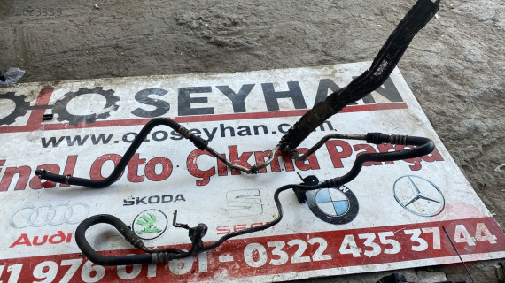 bmw 5.20d E60 direksiyon yağ soğutucu boruları