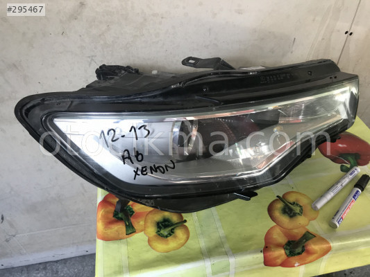 2012-2015 A6 XENON SAĞ SOL FAR AUDI ÇIKMA PARÇA